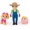 Image de Paw Patrol , Figurines Stella, Fermière Yumi Et Petit Cochon, Jouets Pour Garçons Et Filles À Partir De 3 Ans