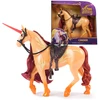 Image de Unicorn Academy, Licorne Cinder Avec Mouvement De La Tête, 2 Accessoires D'équitation, 27,9 Cm, Compatible Avec La Poupé