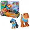Image de Pack 2 Figurines Roaring Pup Pals Rex - La Pat Patrouille - Le Film Mission Dino - SPINMASTER - A Partir De 3 Ans