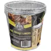Image de Revêtements Alu Pit Boss Pour Seau À Graisse -lot De 6