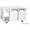 Image de Table Réfrigérée Positive Compacte 2 Portes avec Dosseret - 270 à 370 L - Atosa