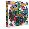 Image de Puzzle 500 Pièces Eeboo Jaguars & Butterflies