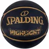 Image de Balons - SPALDING - Highlight Ball - Noir - Adulte - Basket-ball