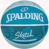 Image de Ballon de basket - Spalding - Sketch Crack 84380Z - Unisexe - Bleu - Idéal pour le basket-ball