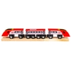 Image de Bigjigs Rail, Pendolino De Train Vierge En Bois, Adapté Aux ges Dès 3 Ans