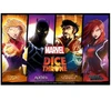 Image de Jeu De Stratégie Lucky Duck Games Dice Throne Marvel Black Panther, Captain Marvel, Black Widow, Dr Strange