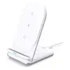 Image de Chargeur sans fil - AUKEY - Support de charge 2 en 1 - Compatible iPhone et AirPods - QC 3.0 - 10W