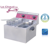 Image de Friteuse Professionnelle Électrique De Table - 2 X 4 Litres - Sofraca