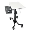 Image de Ergotron TeachWell Mobile Digital Workspace chariot - Technologie brevetee Constant Force - pour Ordinateur portable / clavier / souris - gris graphite