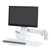 Image de Ergotron Sit-Stand Combo kit de montage - pour ecran LCD/clavier/souris/lecteur de codes a barres - blanc