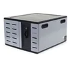 Image de Ergotron Zip12 meuble de rangement - pour 12 tablettes / notebooks - charge - noir, argent