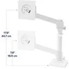 Image de Ergotron Bras pour ecran NX kit de montage - pour moniteur - blanc