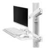 Image de Ergotron LX Pro kit de montage - pour ecran LCD/clavier/souris - blanc