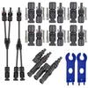 Image de 18Pcs Professionnel Solaire Panneau Câble Connecteur Kit