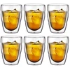 Image de Set 6 Verres Thermo - Bodum - Pilatus - Double Paroi - 0.25 L - Transparent