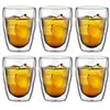 Image de Set 6 verres thermo - bodum - pilatus - double paroi - 0.25 l - transparent BOD0699965199197