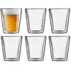 Image de Bodum Canteen Set 6 Verres Double Paroi 0.2 L Transparent