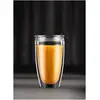 Image de Set 2 Gobelets Bodum - Pavina To Go - Double Paroi Plastique - Couvercle Hermétique - 40 Cl - Transparent