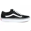 Image de Baskets VANS UA Old Skool Noir/Blanc Mixte - Tige en toile - Talon plat - Lacets