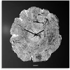 Image de dESIGNoBJECT horloge murale LIFE (Noir / Blanc - Tôle coupée au laser)