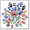 Image de dESIGNoBJECT horloge murale MATISSE (50 x 50 cm - Tôle coupée au laser)
