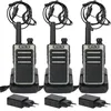 Image de Retevis RB666 Talkie Walkie Mini PMR446 avec Chargeur Rapide USB Tapez C Lampe de Poche LED VOX Talkie Walkie Professionnel