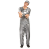 Image de Costume Rayures Prisonnier Deguisement Rayé Taille Unique