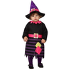 Image de Déguisement Pour Bébé Petite Sorcière Halloween Costume Fête 0-6mois