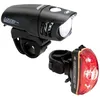 Image de Éclairage avant pour vélo Nite Rider Mako 250 / cherry nomb 100 combo - noir/rouge