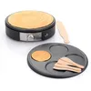 Image de Crêpière électrique - SENYA - Crêpe Time - 1500W - 2 Plaques Interchangeables - Noir