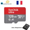 Image de Carte mémoire SANDISK Micro SD 128GB SDHC avec Adaptateur