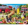 Image de Master Pieces Puzzle Wild & Whimsical Dog Gone Good Day 1000 Pièces