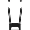 Image de Flexson Flxbtv1021 Support Pour Téléviseur 165,1 Cm (65") Noir