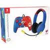 Image de Pack Manette Filaire Rematch + Casque Super Mario Switch Airlite Pdp en occasion ou reconditionné