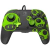 Image de Manette PDP Rematch 1-UP pour Nintendo Switch 2 - Glow in the Dark - Filaire - Boutons personnalisables - Noir / Vert - Super Mario