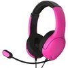 Image de Casque de jeu stéréo filaire - PDP - Airlite Nebula Pink - Confort léger - Audio 40 mm - Micro flexible
