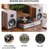 Image de Crosley Arya Platine Vinyle Avec Haut-parleurs, Gray