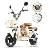 Image de Scooter Électrique SP-Y - Moteur 1200W - Batterie 48V 20 Ah - Autonomie 100 kilomètres - Pneus 14 pouces - Avec Siège - Jaune Clair