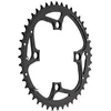 Image de Plateau MTB Noir Truvativ CRT24B - 24 dents - 64mm - 4 boulons - Alu 7075 - pour VTT et Trekking