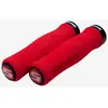 Image de Poignées SRAM Locking Grip Contour Foam 129mm VTT rouge noir