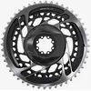 Image de Plateaux SRAM Red eTap AXS 2x12 DirectMount gris foncé - 46/33