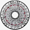 Image de AM CS XS 797 T-TYPE 10-24 DH XD gris argent rouge noir