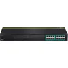 Image de Commutateur Ethernet - TRENDNET - TPE-TG160G - 16 Ports - PoE/PoE+ - Montable en rack