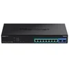 Image de TRENDnet TPE-1021WS - commutateur - 10 ports - intelligent - Montable sur rack - Conformite TAA