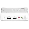 Image de TRENDnet TK 209K - commutateur ecran-clavier-souris/audio - 2 ports - Ordinateur de bureau