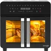 Image de Iceagle Friteuse Sans Huile 2200W Friteuse à air XXXXL 23L Avec Cloison amovible 15 Programmes Écran Tactile Recettes