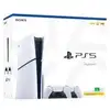 Image de Sony computer ent. - console ps5 1 to standard slim blanc + 2 dualsense ita 0711719581116