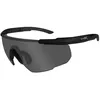 Image de Lunettes - Wiley X - Saber Advanced - Smoke Gris - Cadre Mat Noir - Protection Catégorie 3