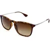 Image de Lunettes de soleil Ray Ban RB4187 Havane - Gun 