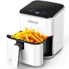 Image de DEIME Airfryer - 2.5L Friteuse sans Huile - 1000W - Diététique et Compacte - Temps Réglable - Blanc
